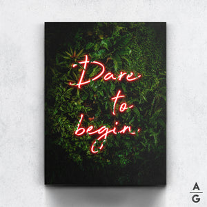 Dare to begin - The Art Of Grateful