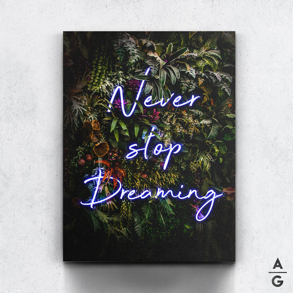 Never Stop Dreaming - The Art Of Grateful