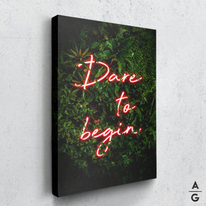 Dare to begin - The Art Of Grateful