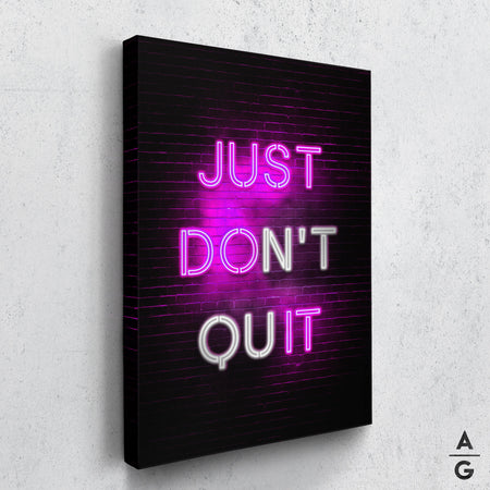 Just don't quit - The Art Of Grateful