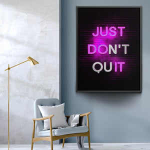 Just don't quit - The Art Of Grateful