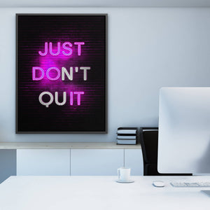 Just don't quit - The Art Of Grateful