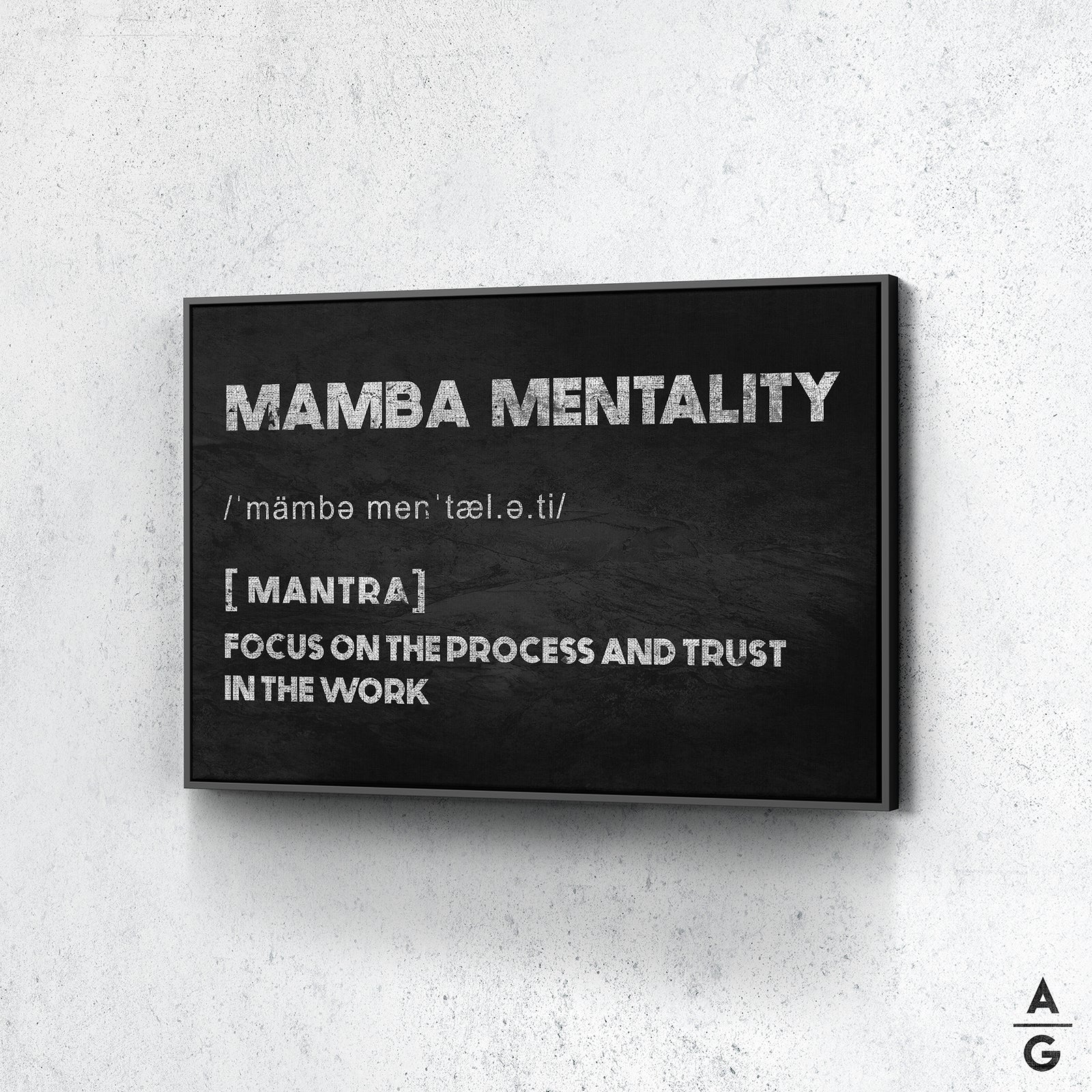 Mamba Mentality: Focus.