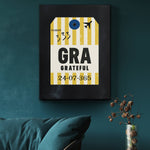 Load image into Gallery viewer, Gratitude Luggage Tag - The Art Of Grateful
